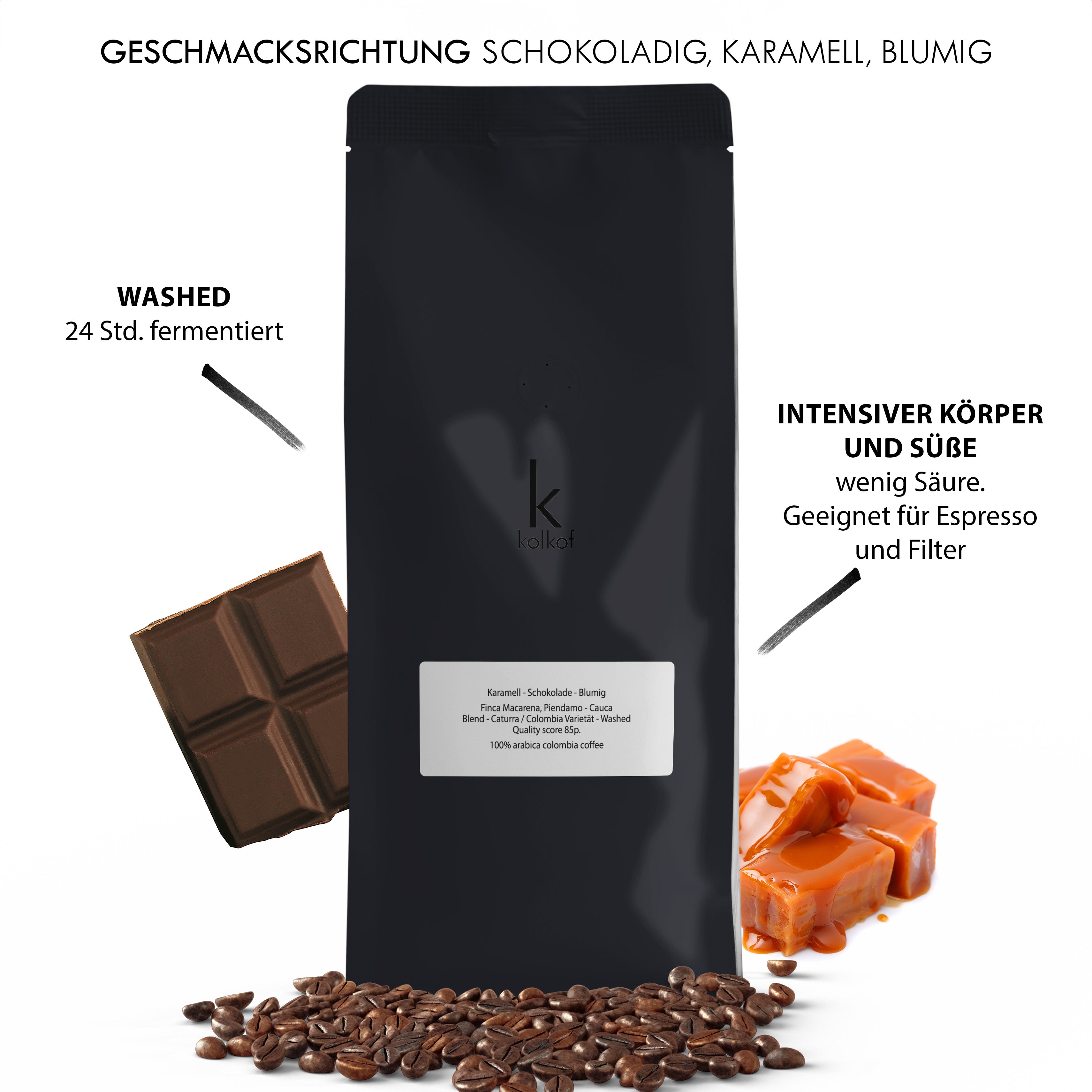 SYMPHONIE Washed Espressobohnen